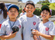 three boys at school