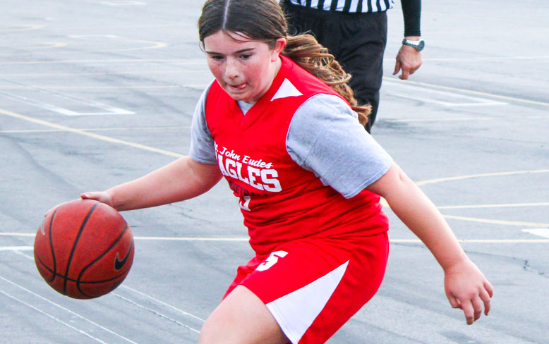 SJE girls basketball